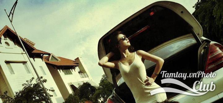 Bộ ảnh cực chất của hotgirl và siêu xe